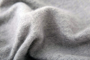 Large Cashmere Scarf, Light Grey