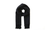 jovens cashmere scarf black