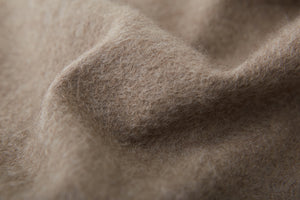 Large Cashmere Scarf, Taupe